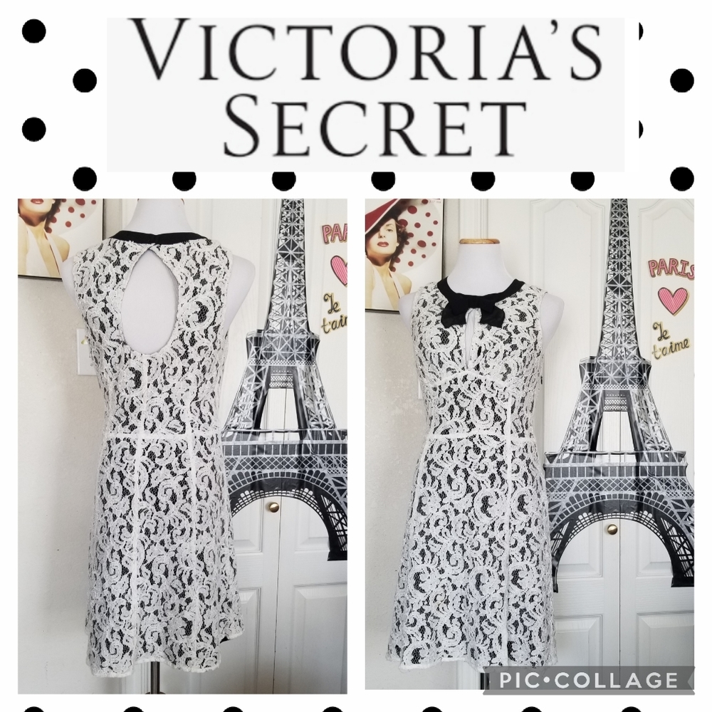 Victoria's Secret White Lace Dress size 8